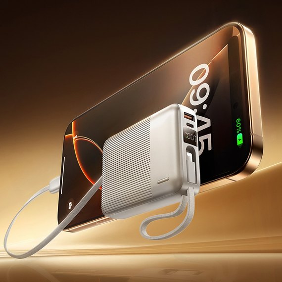 Повербанк Remax FC-06 20000 mAh 22.5W (with cable Type-C+Lightning) Grey, изображение 2