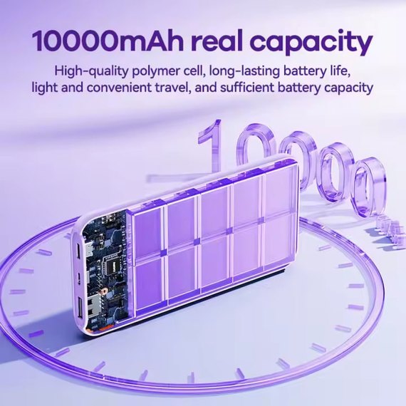 Повербанк Remax RPP-23 Lango II Series 10000 mAh 2.4А Black, изображение 5