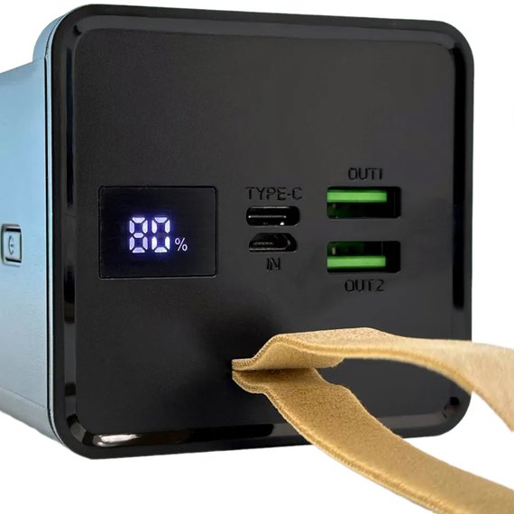 Повербанк WUW TUGII Y55 50000 mAh PD22.5W Black, изображение 2