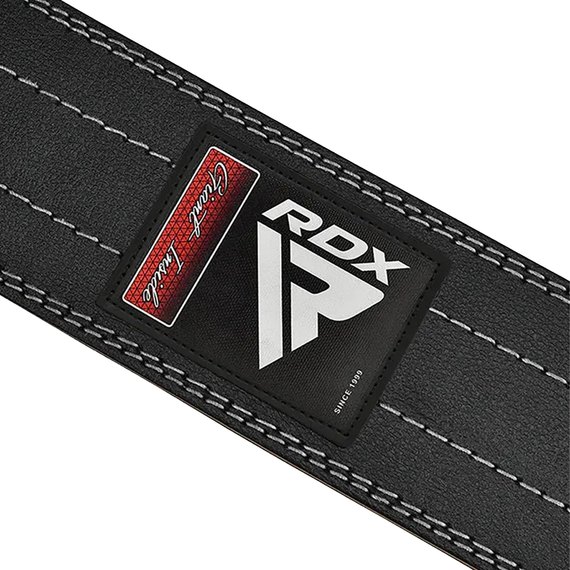 Пояс для пауэрлифтинга RDX RD1 кожа White XL (WPB-RD1W-XL), изображение 5
