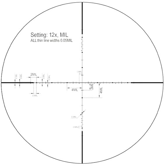 Оптический прицел Vector Optics S4 3-12X40 (OPSL31), изображение 9