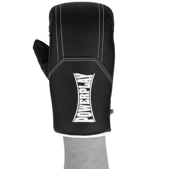 Снарядні рукавички PowerPlay 3012 чорні XL (PP_3012_XL_Black), Розмір: XL, Колір: Чорний, зображення 5