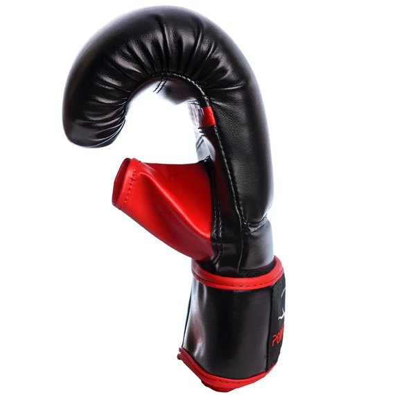 Снарядные перчатки PowerPlay 3025 черно-красные L (PP_3025_L_Red/Black), Размер: L, Цвет: Красный/Чёрный, изображение 3