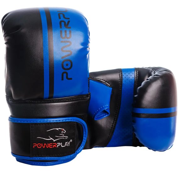 Снарядные перчатки PowerPlay 3025 черно-синие L (PP_3025_L_Blue/Black), Размер: L, Цвет: Синий/Чёрный