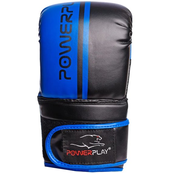 Снарядные перчатки PowerPlay 3025 черно-синие L (PP_3025_L_Blue/Black), Размер: L, Цвет: Синий/Чёрный, изображение 2