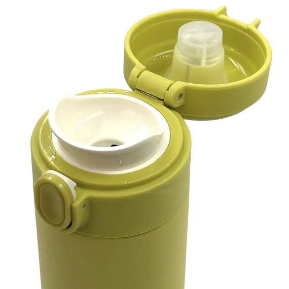 Термокухоль BaseCamp Thermos Cup 420 мл Yellow (BCP 100512), Колір: Жовтий, зображення 3