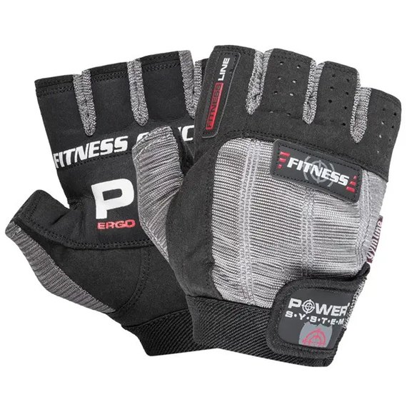 Перчатки для фитнеса Power System PS-2300 Grey/Black L (PS-2300_L_Black-grey), Размер: L, Цвет: Серый/Чёрный