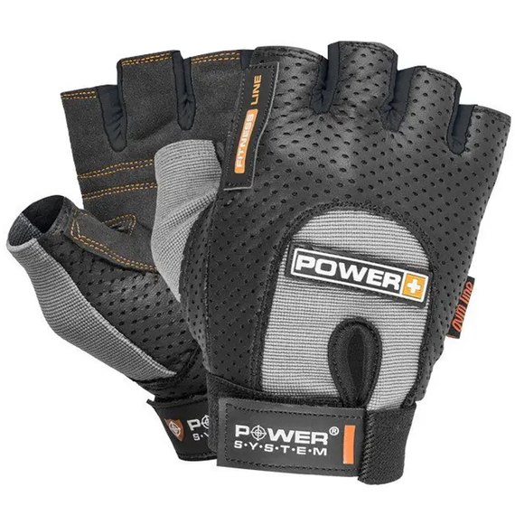 Рукавички для залу Power System PS-2500 Black/Grey XS (PS-2500_XS_Black-grey), Розмір: XS, Колір: Чорний/Сірий