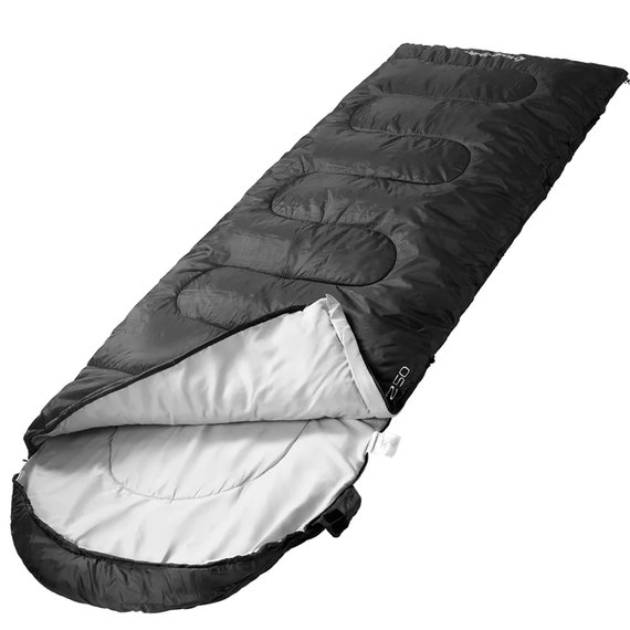 Спальный мешок KingCamp Oasis 250 Comf +12°C / Lim +7°C / Extr -3°C Black (KS3121_BLACK_L_01), изображение 2