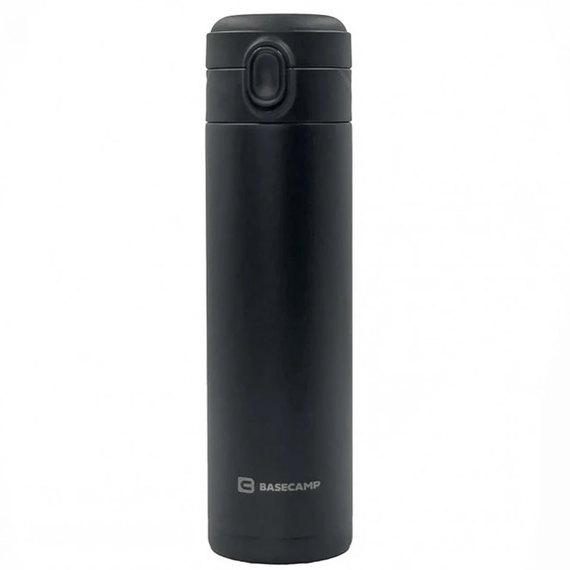 Термокружка BaseCamp Thermos Cup 420 мл Black (BCP 100503), Цвет: Чёрный