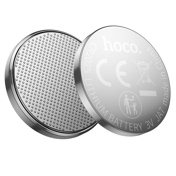 Батарейка HOCO JA7 CR2025 Silver 5 шт (6942007674553), изображение 2