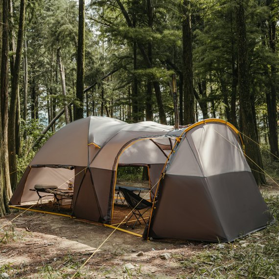 Палатка Naturehike KOTA 6 CNK2450WS031 светло-коричневый (6927595760666), изображение 10