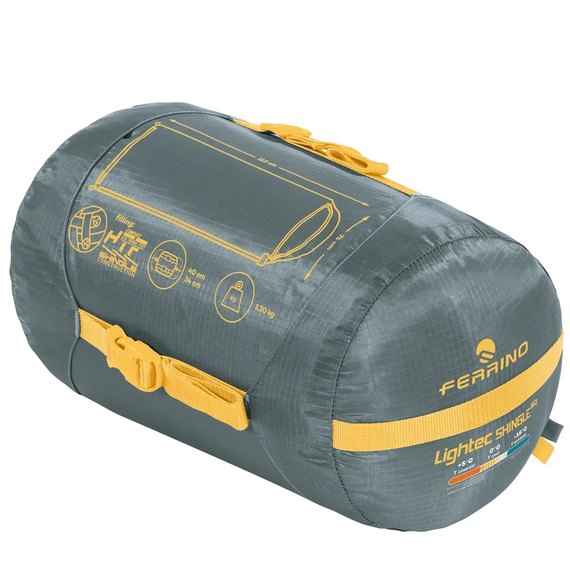 Спальный мешок Ferrino Lightech Shingle SQ -2°C Green Left (86266QVVS) 931764, изображение 2