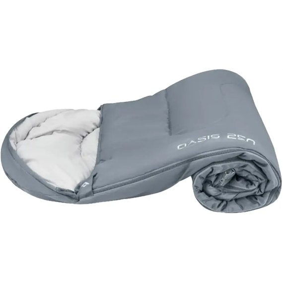 Спальний мішок KingCamp Oasis 250 Comf +12°C / Lim +7°C / Extr -3°C Medium grey (KS3121_MEDIUMGREY_L_01), зображення 3