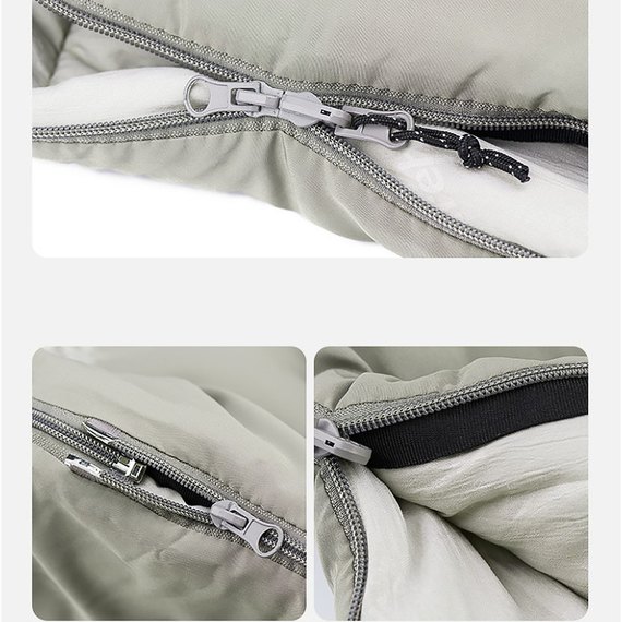 Спальный мешок Naturehike M300 CNK2350WS023 левый серый (6927595775974), изображение 5
