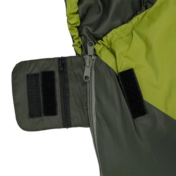 Спальний мішок Tramp Windy Light 220/80-55 лівий оливковий (UTRS-055-olive-L), Сторона застібки: Ліва, зображення 7