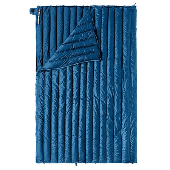 Спальний мішок Naturehike з натуральним пухом CWM295 CNK2300SD013 синій (6976023920899), зображення 5
