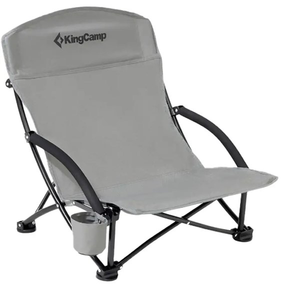 Стул раскладной KingCamp Beach Chair Grey (KC1919_GREY)
