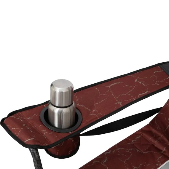 Стул раскладной KingCamp Juniper C10 Red/Grey (KC2538_RED/GREY), изображение 7