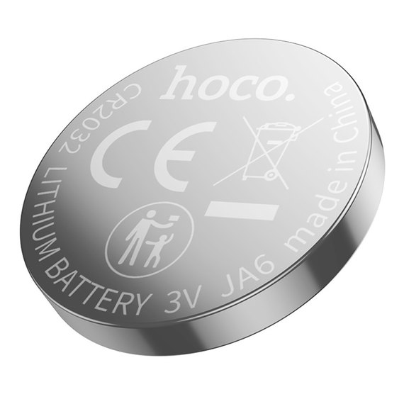 Батарейка HOCO JA6 CR2032 3V 5 шт/уп, изображение 3