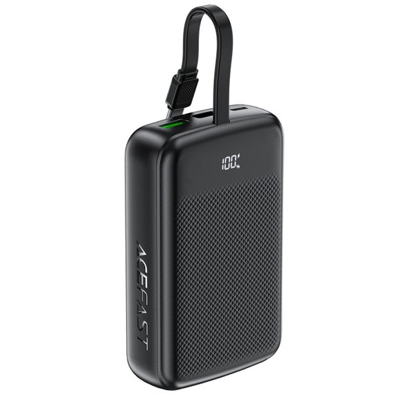 Повербанк AceFast M14 20000 mAh PD22.5W Black, изображение 2