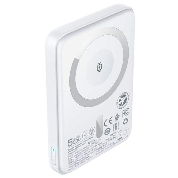 Повербанк AceFast M25 5000 mAh PD20W White, изображение 3