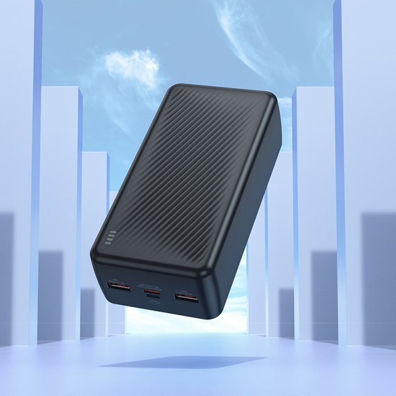 Повербанк Borofone BJ56B Graceful 30000 mAh 22.5W+PD20W Black, зображення 4