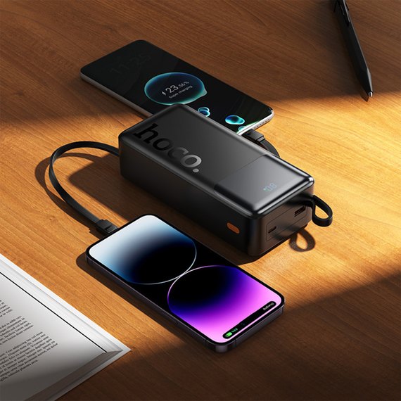 Повербанк HOCO Founder J156B 30000 mAh 22.5W+PD20W Black, зображення 7