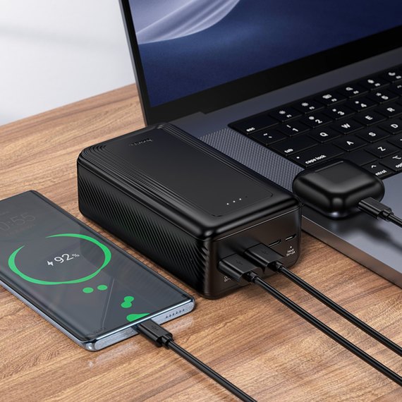 Повербанк HOCO Honey J165B 30000 mAh Black, зображення 5