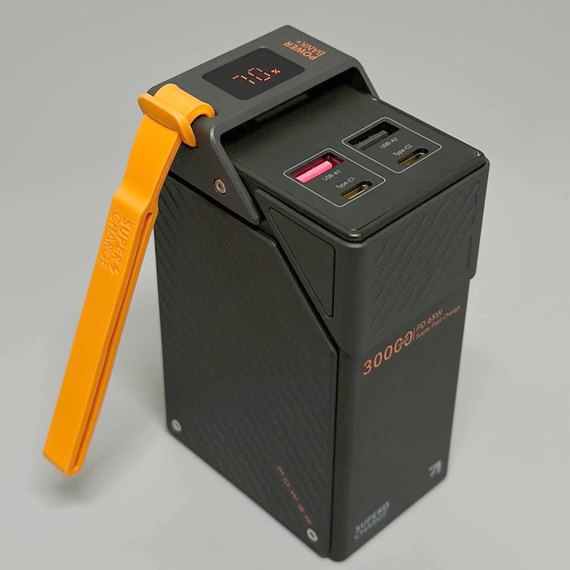 Повербанк WUW TUGII Y365 30000 mAh PD65W+QC3.0 Black, зображення 3