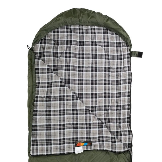 Спальный мешок Tramp Ember+ Long правый оливковый (UTRS-063L-olive-R), изображение 3