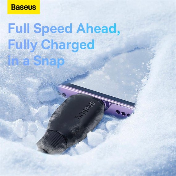 Кабель Baseus Lightning Pudding Series Fast Charging Cable 2.4A, 2m Black (P10355700111-01), изображение 7