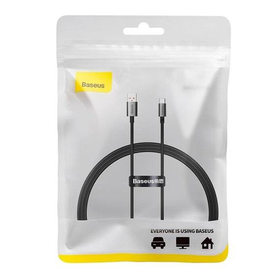 Кабель Baseus Superior Series Fast Charging Data Cable USB To Type-C 100W/6A, 1m Black (P10320102114-00), изображение 5