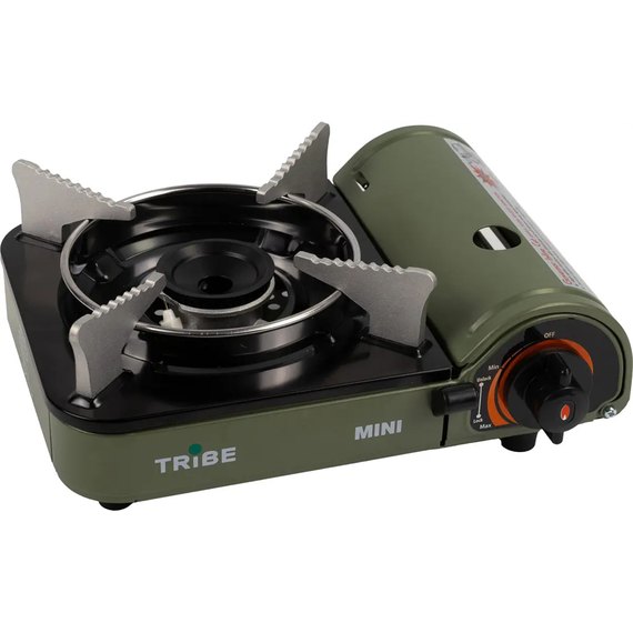 Портативна газова плитка Tribe Mini T-HD-0010 Olive (T-HD-0010-olive)