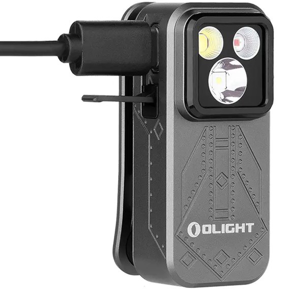 EDC-фонарь Olight Oclip Pro Phantom squadron (0.0000.3243), Цвет: Серый, изображение 3