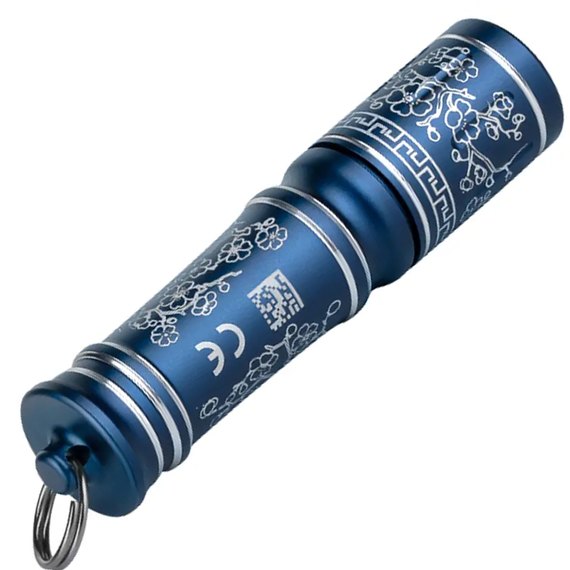 Фонарь-брелок Olight i3E EOS Blue porcelain (0.0000.3109), Цвет: Синий, изображение 2