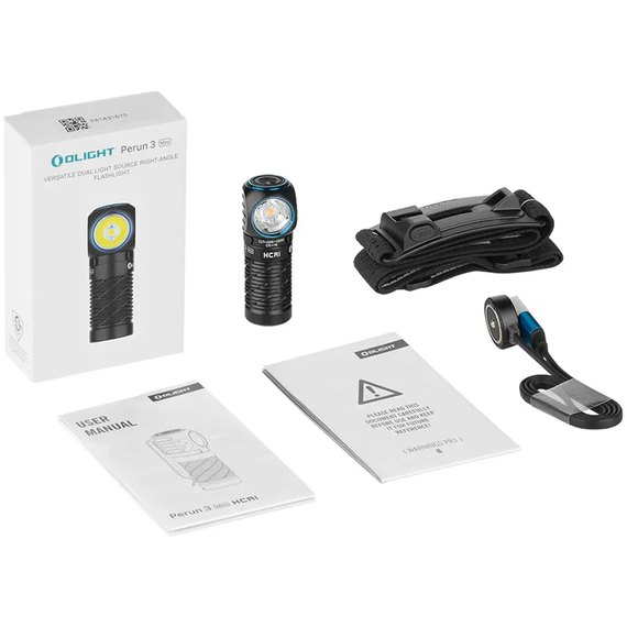 Налобный фонарь Olight Perun 3 Mini HCRI NW (0.0000.3146), изображение 5