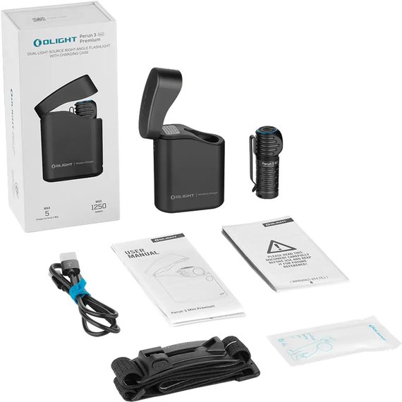 Налобный фонарь Olight Perun 3 Mini Premium (0.0001.1109), изображение 7