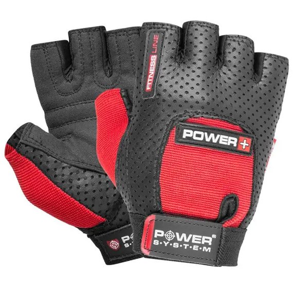 Перчатки для зала Power System PS-2500 Black/Red XS (PS-2500_XS_Black-red), Размер: XS, Цвет: Чёрный/Красный