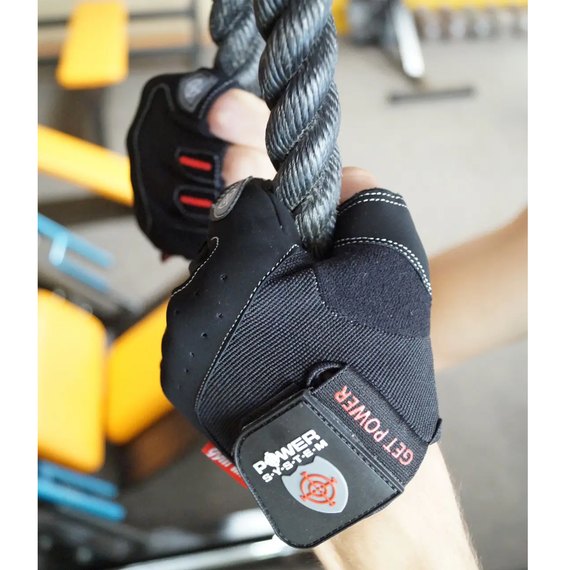 Перчатки для фитнеса Power System PS-2550 Black XL (PS-2550_XL_Black), Размер: XL, изображение 8