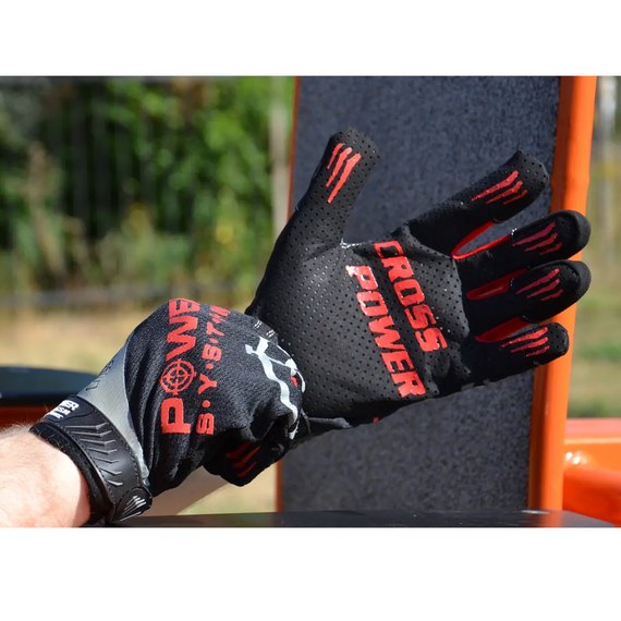 Рукавички для кроссфіта Power System PS-2860 Black / Red XXL (PS-2860_2XL_Black-red), Розмір: XXL, Колір: Чорний/Червоний, зображення 8