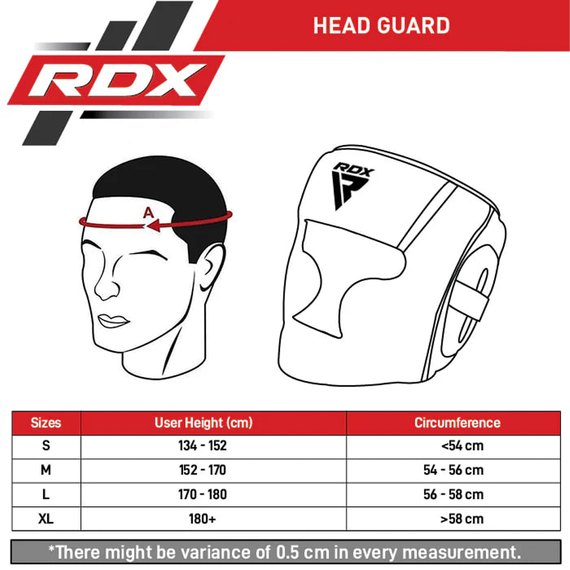 Боксерский шлем RDX F17 Aura Head Guard черный/синий L (HGR-F17BU), Размер: L, Цвет: Черный/Синий, изображение 4