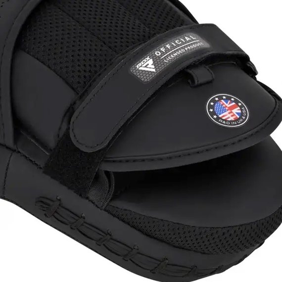 Лапы боксерские RDX Focus Pad Aura F17 Black/Blue (FPR-F17BU), Цвет: Чёрный/Синий, изображение 4