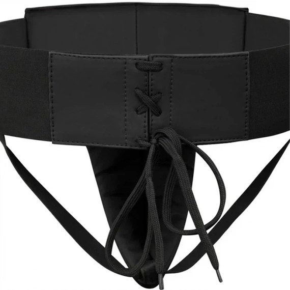 Защита паха RDX F17 Aura Groin Guard Black/Blue XL (GDR-F17BU), Размер: XL, Цвет: Чёрный/Синий, изображение 3