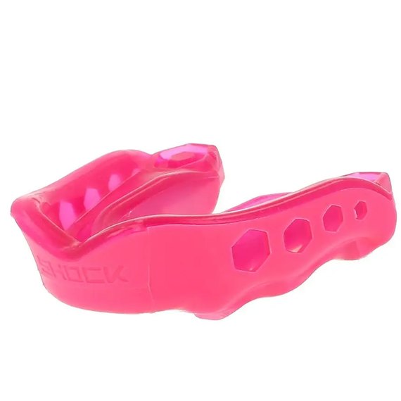 Капа для бокса Shock Doctor Gel Max (возраст до 10) Hot Pink (art. 6200-PK-YTR), изображение 2