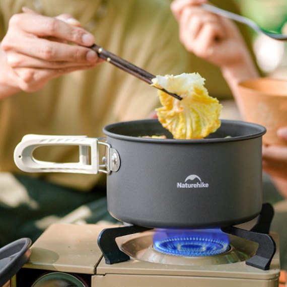 Набор туристической посуды Naturehike CNK2450CF010 алюминий (6976507663335), изображение 7