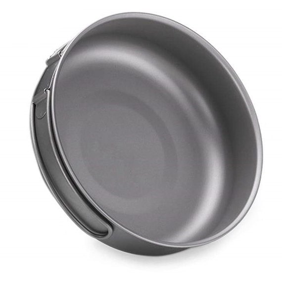 Сковорідка титанова з розкладною ручкою Naturehike NH18T010-A, 17 см (6927595733288), зображення 2