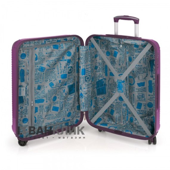 Чемодан Gabol Balance (M) Plum 924589