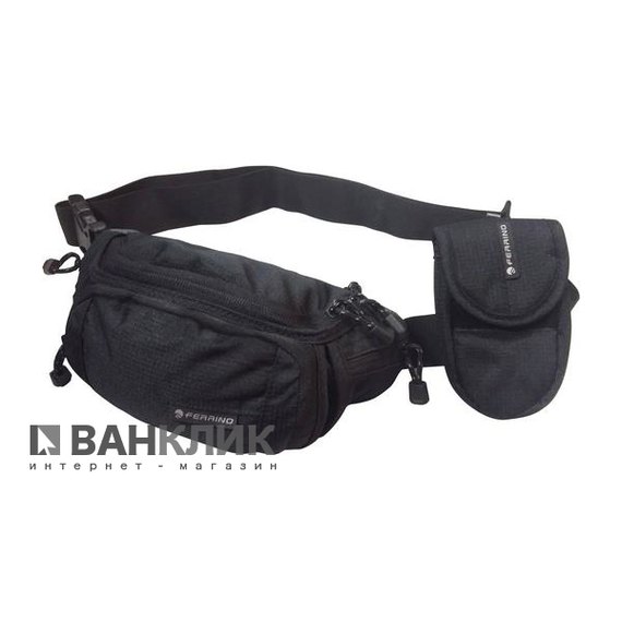 Сумка на пояс Ferrino Ibis Black 923511