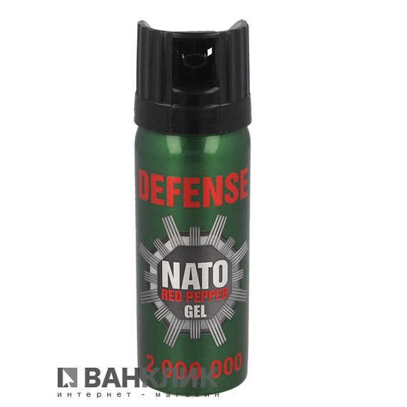Газовый баллончик Nato Green Gel (50 мл)